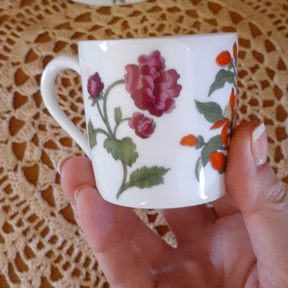 🌿HARD TO FIND VTG🌿 LIMOGES HERBIER CUP & SAUCER - Picture 7 of 12